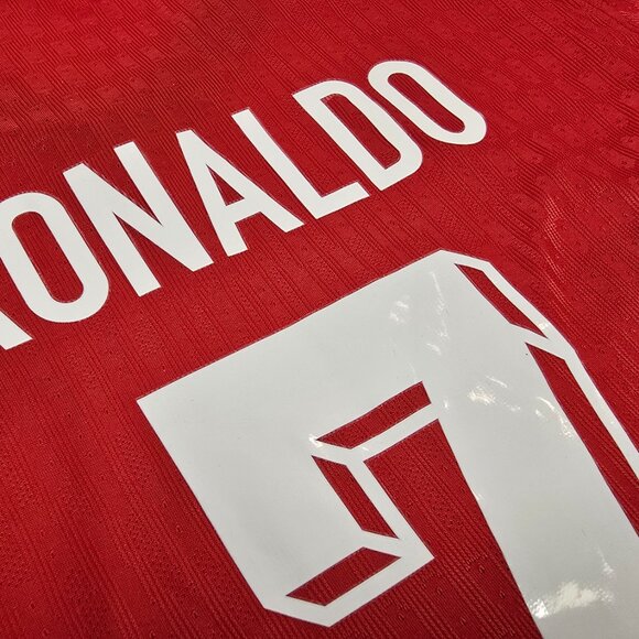 Cristiano Ronaldo Portugal Jersey #7 CR7 Red - Picture 12 of 12